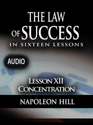 cover image of Law of Success - Lesson XII